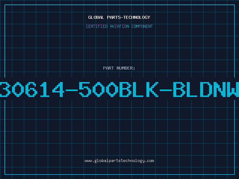 Aviation Part 30614-500BLK-BLDNW