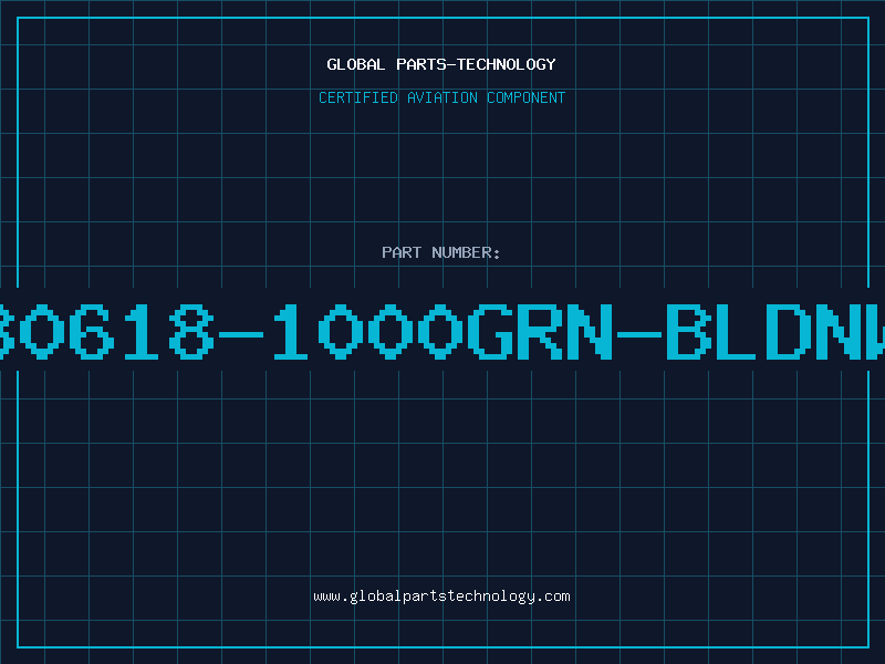 Aviation Part 30618-1000GRN-BLDNW