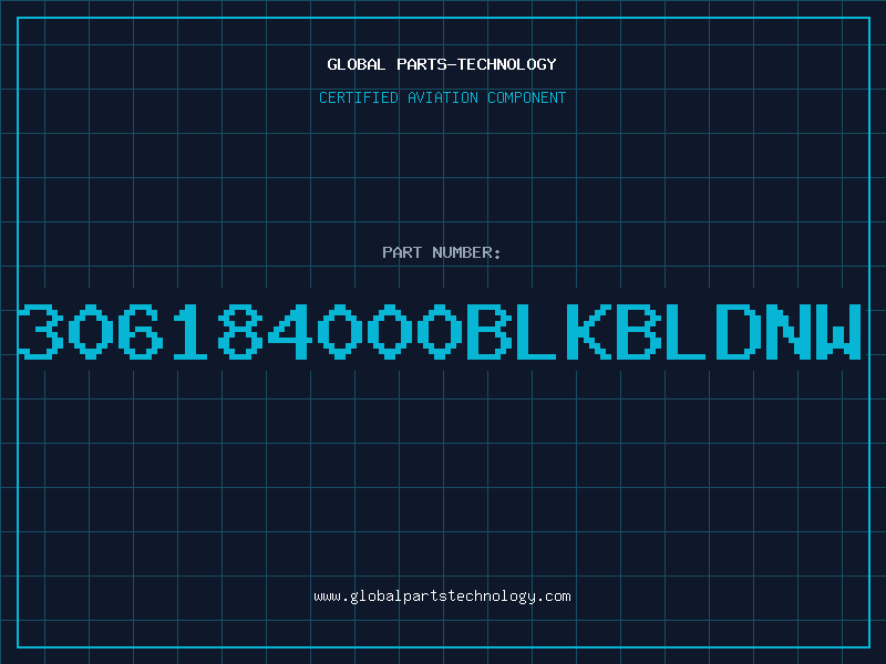Aviation Part 306184000BLKBLDNW