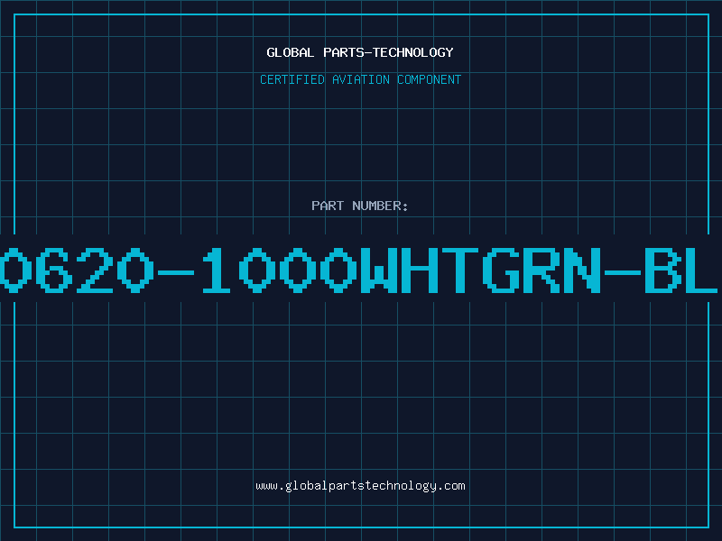 Aviation Part 30620-1000WHTGRN-BLD