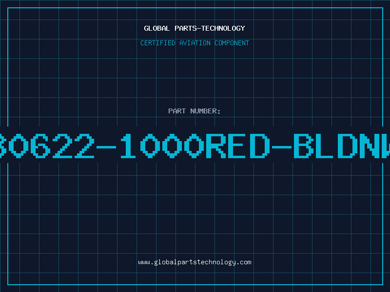 Aviation Part 30622-1000RED-BLDNW