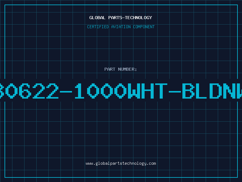 Aviation Part 30622-1000WHT-BLDNW
