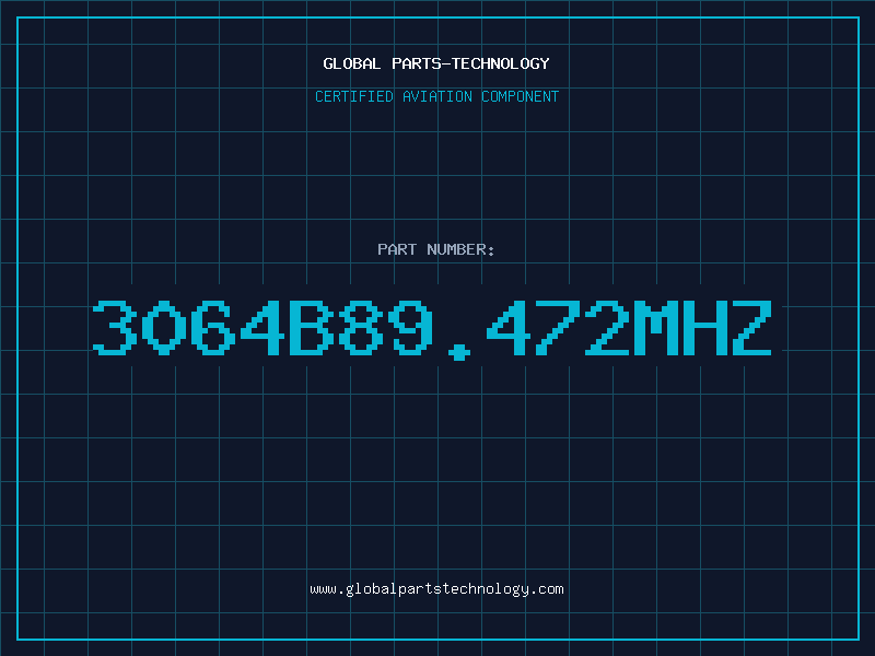Aviation Part 3064B89.472MHZ