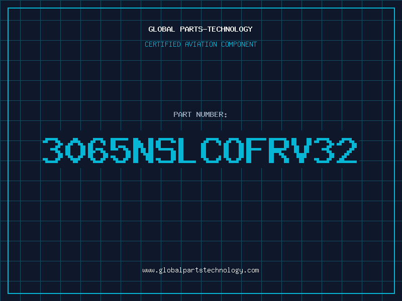 Aviation Part 3065NSLCOFRV32