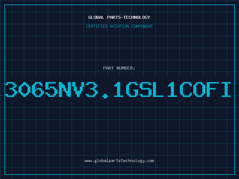 Aviation Part 3065NV3.1GSL1COFI