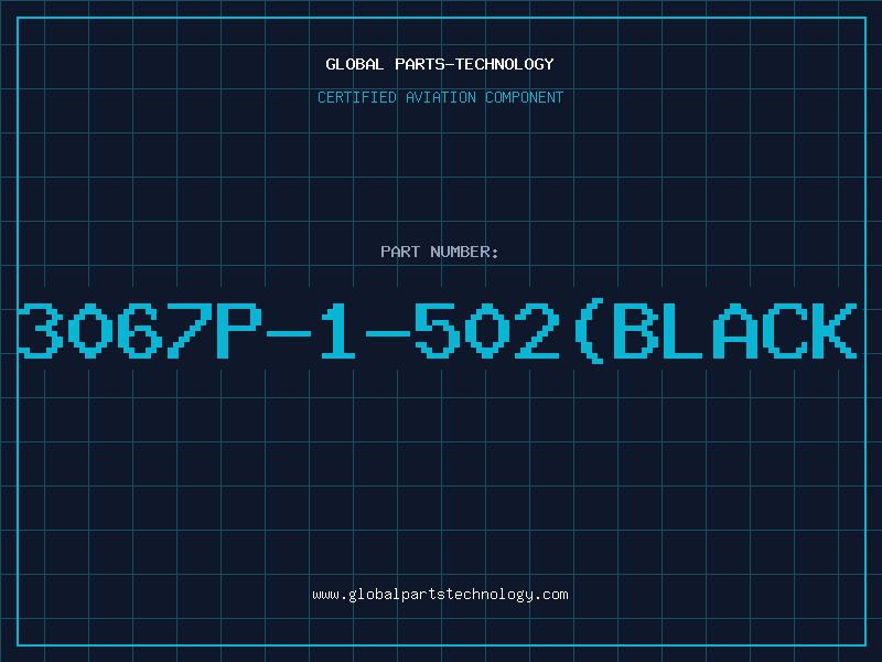 Aviation Part 3067P-1-502(BLACK