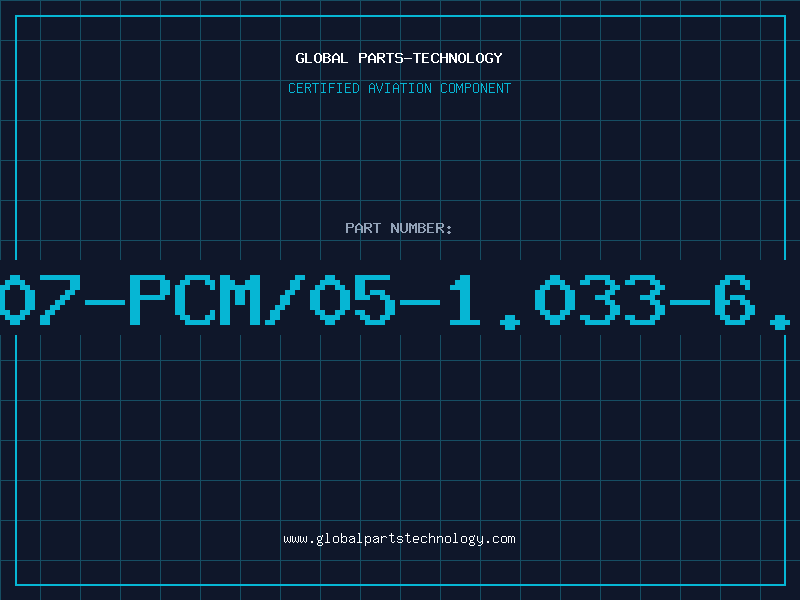 Aviation Part 307-PCM/05-1.033-6.3