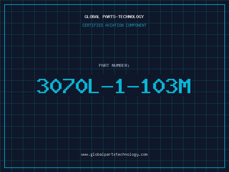 Aviation Part 3070L-1-103M