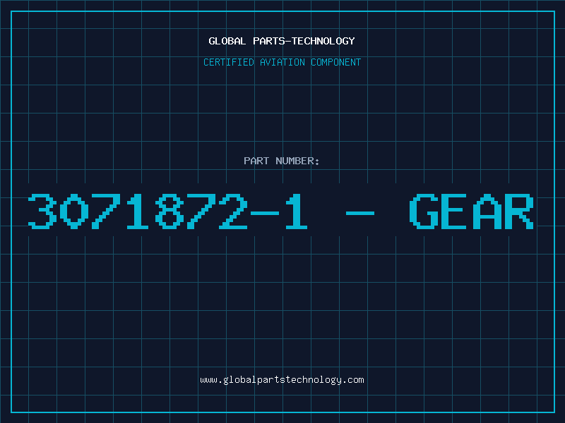 Aviation Part 3071872-1 - GEAR