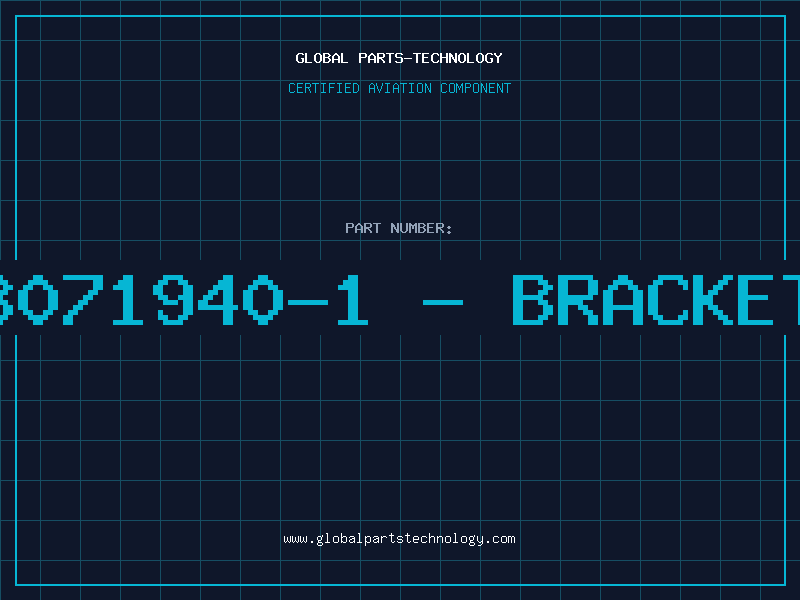 Aviation Part 3071940-1 - BRACKET