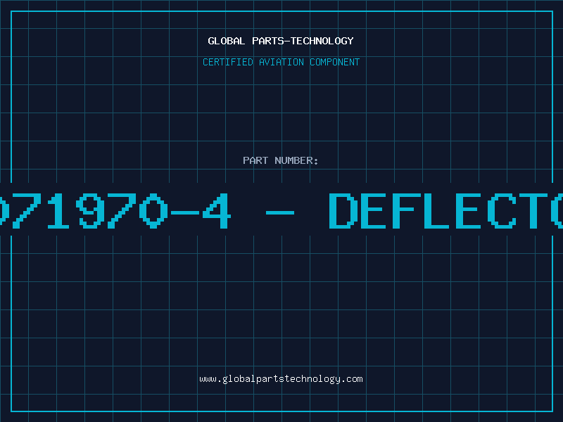 Aviation Part 3071970-4 - DEFLECTOR