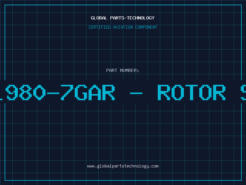 Aviation Part 3071980-7GAR - ROTOR SEAL