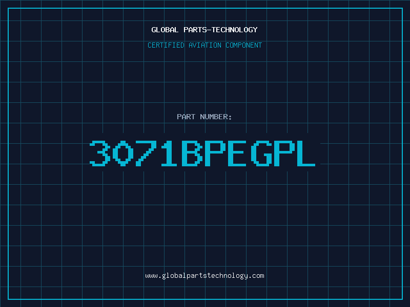Aviation Part 3071BPEGPL