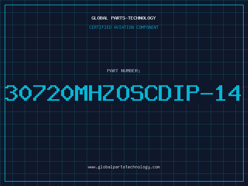 Aviation Part 30720MHZOSCDIP-14