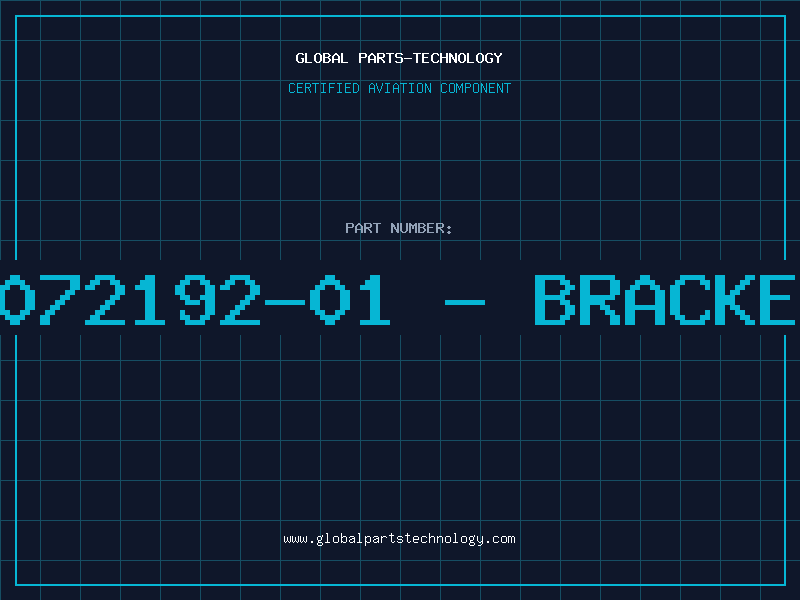 Aviation Part 3072192-01 - BRACKET