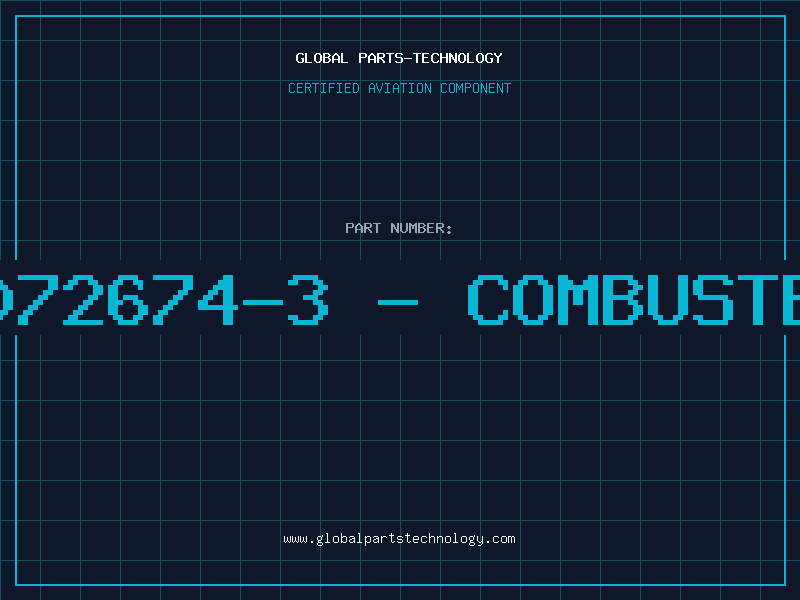 Aviation Part 3072674-3 - COMBUSTER