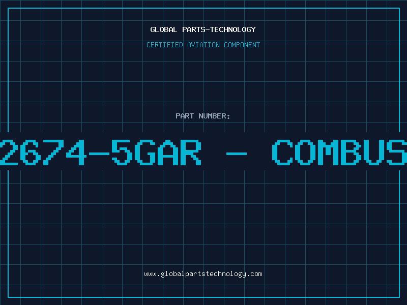 Aviation Part 3072674-5GAR - COMBUSTOR