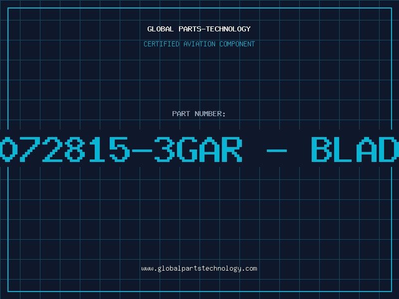 Aviation Part 3072815-3GAR - BLADE