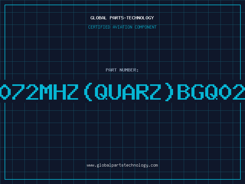 Aviation Part 3072MHzQUARZBGQ024