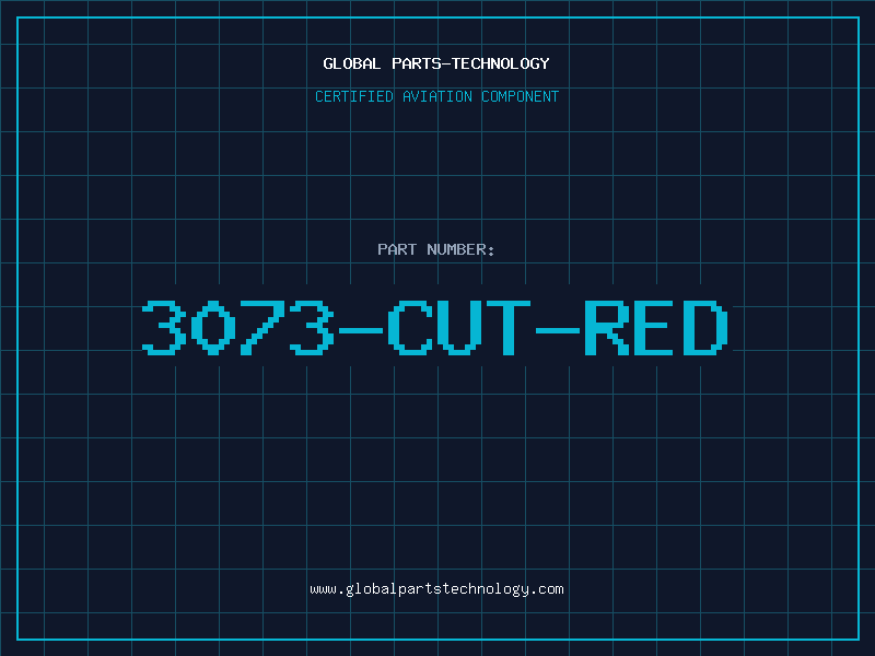Aviation Part 3073-CUT-RED