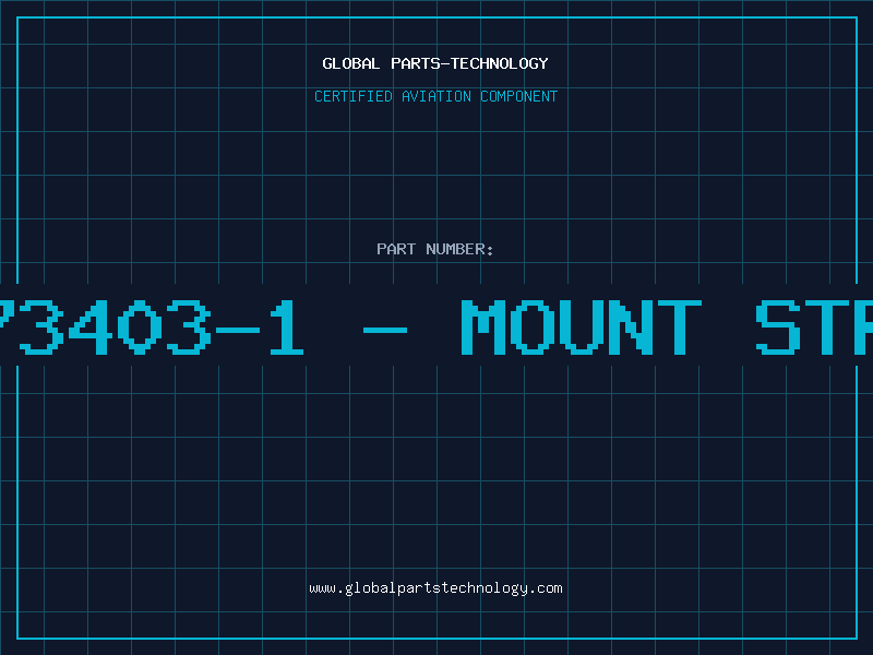 Aviation Part 3073403-1 - MOUNT STRIP