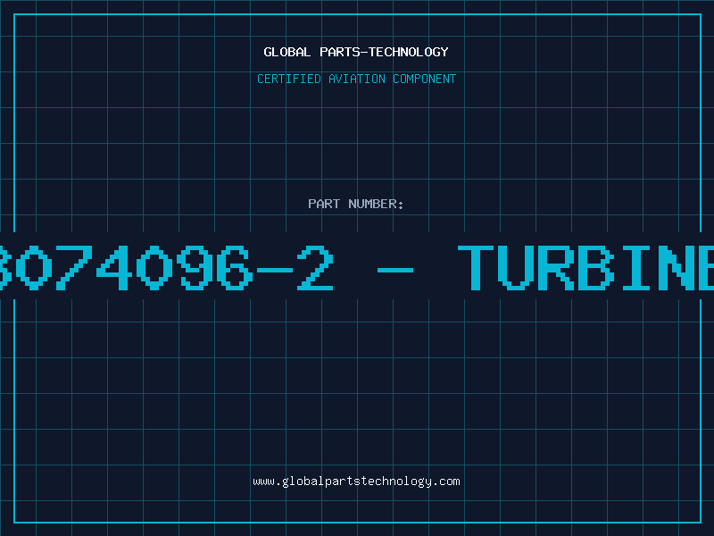 Aviation Part 3074096-2 - TURBINE