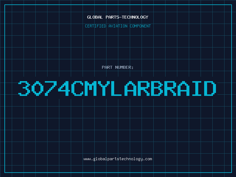 Aviation Part 3074CMYLARBRAID