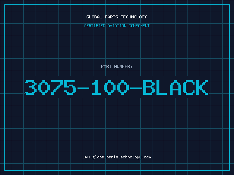 Aviation Part 3075-100-BLACK