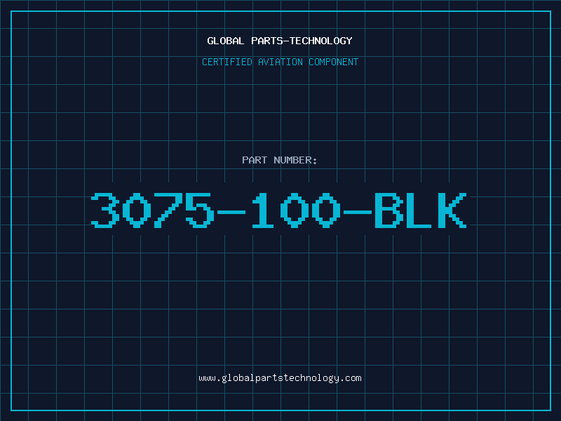 Aviation Part 3075-100-BLK