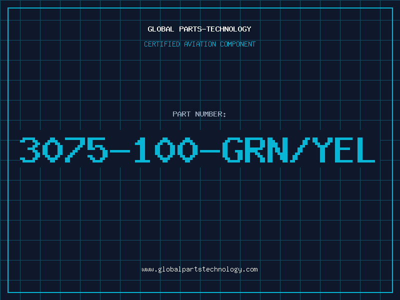 Aviation Part 3075-100-GRN/YEL