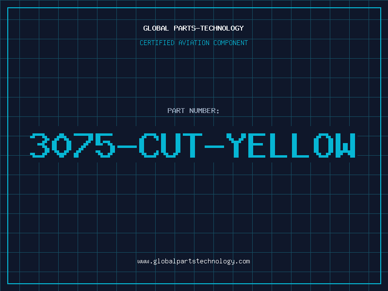 Aviation Part 3075-CUT-YELLOW