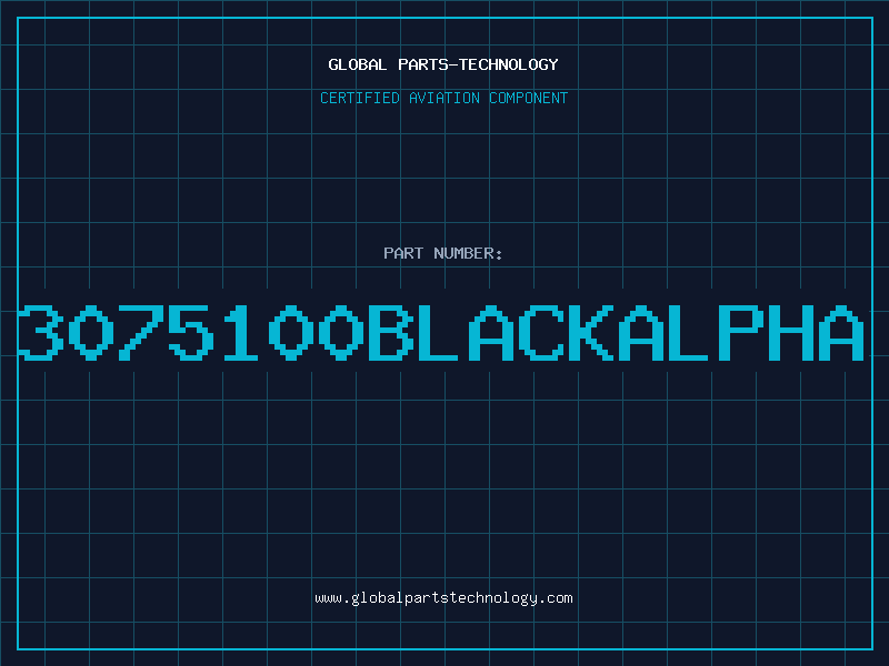 Aviation Part 3075100BLACKALPHA