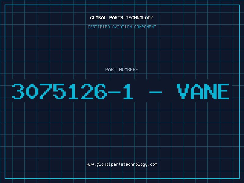 Aviation Part 3075126-1 - VANE