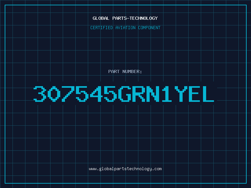 Aviation Part 307545GRN1YEL