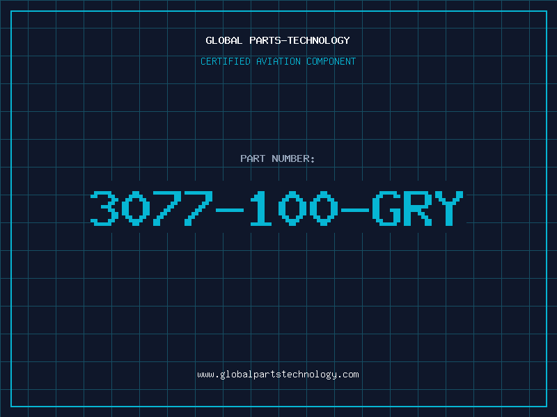 Aviation Part 3077-100-GRY