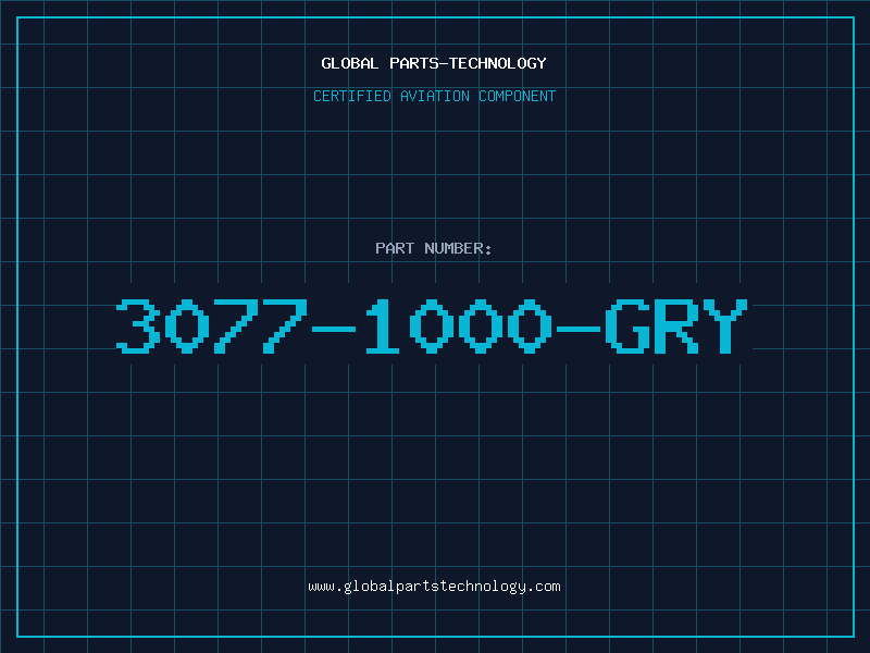 Aviation Part 3077-1000-GRY