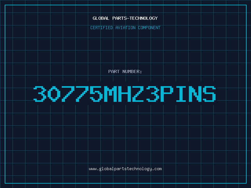 Aviation Part 30775MHZ3PINS