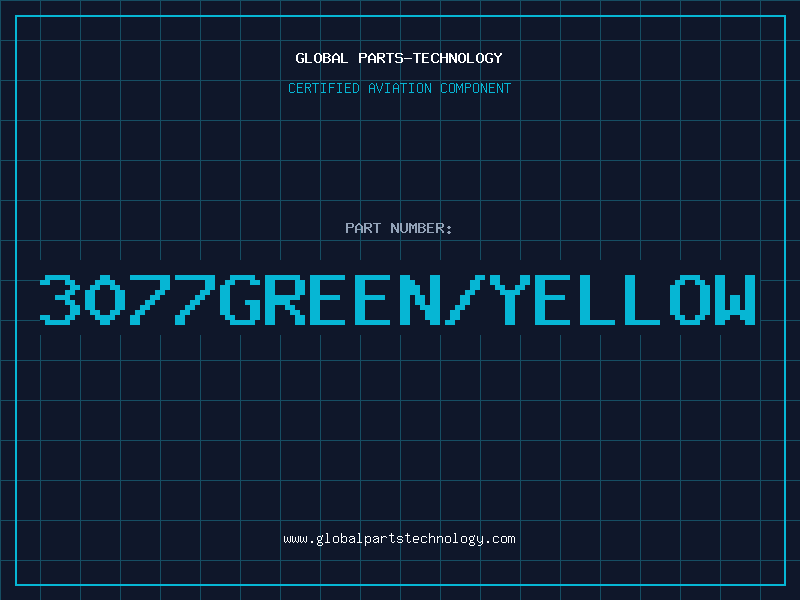 Aviation Part 3077GREEN/YELLOW