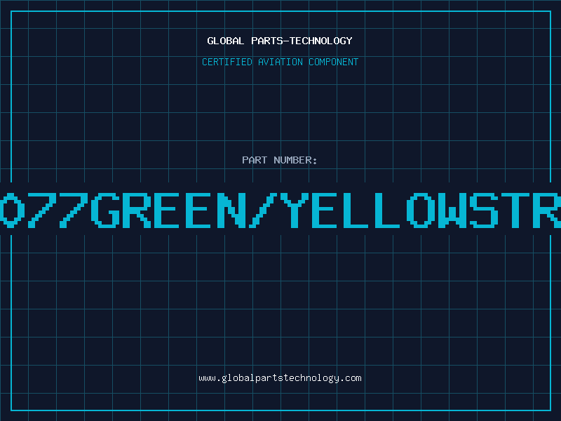 Aviation Part 3077GREEN/YELLOWSTRI