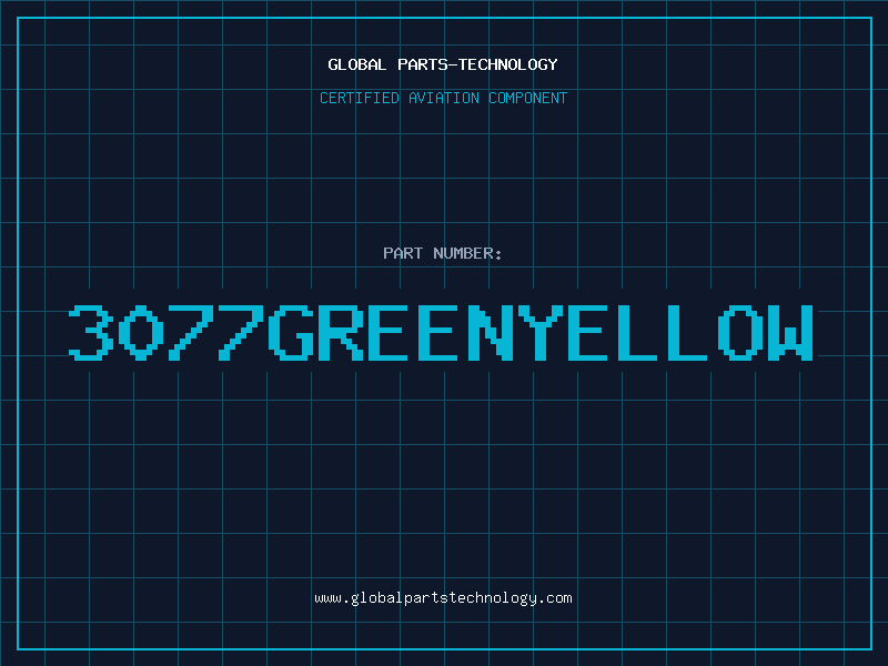Aviation Part 3077GREENYELLOW