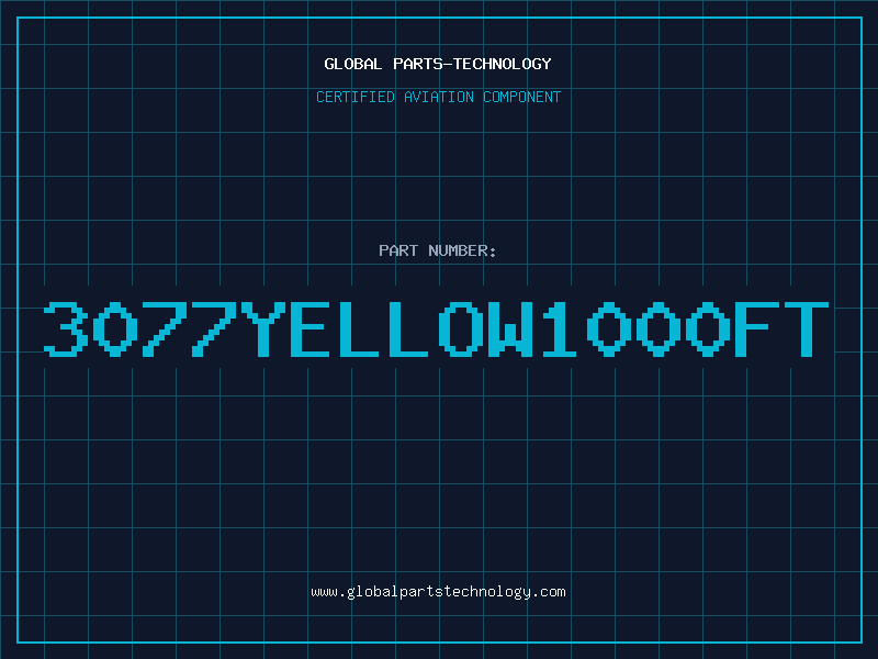 Aviation Part 3077YELLOW1000FT