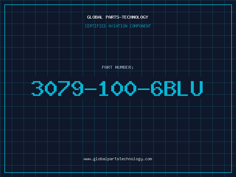 Aviation Part 3079-100-6BLU