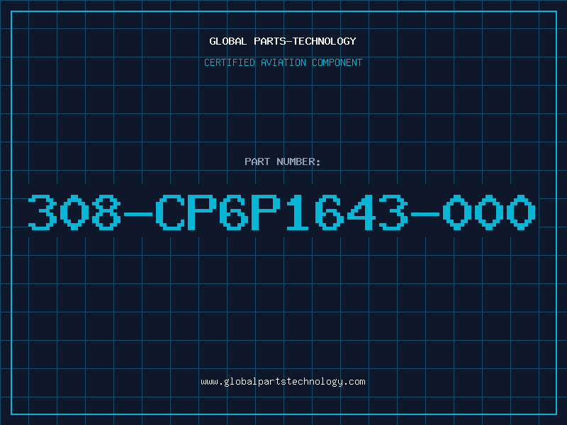 Aviation Part 308-CP6P1643-000