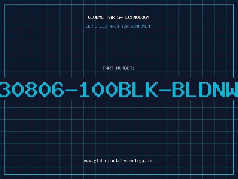 Aviation Part 30806-100BLK-BLDNW