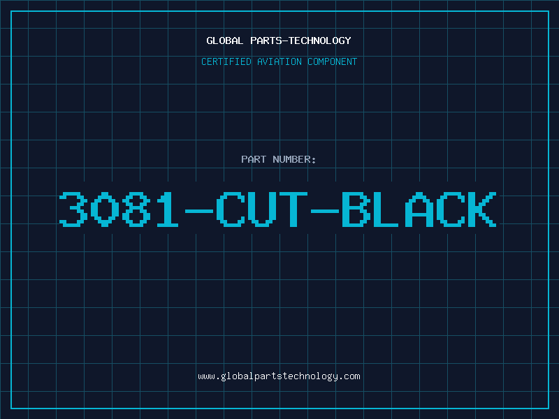 Aviation Part 3081-CUT-BLACK