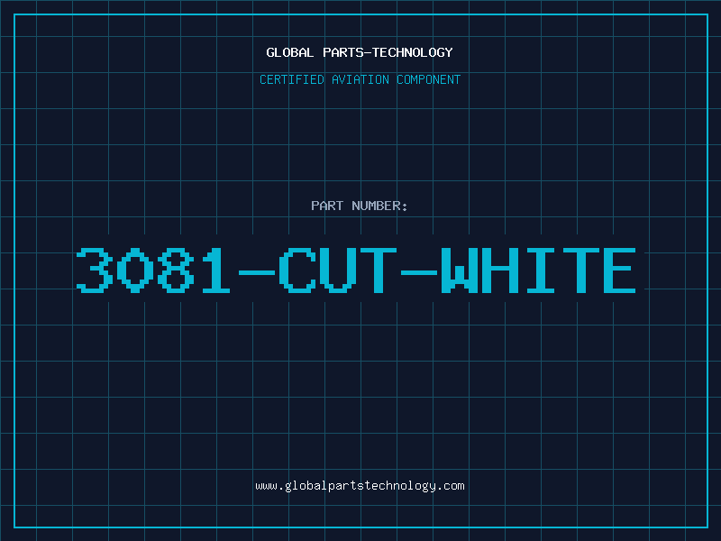 Aviation Part 3081-CUT-WHITE