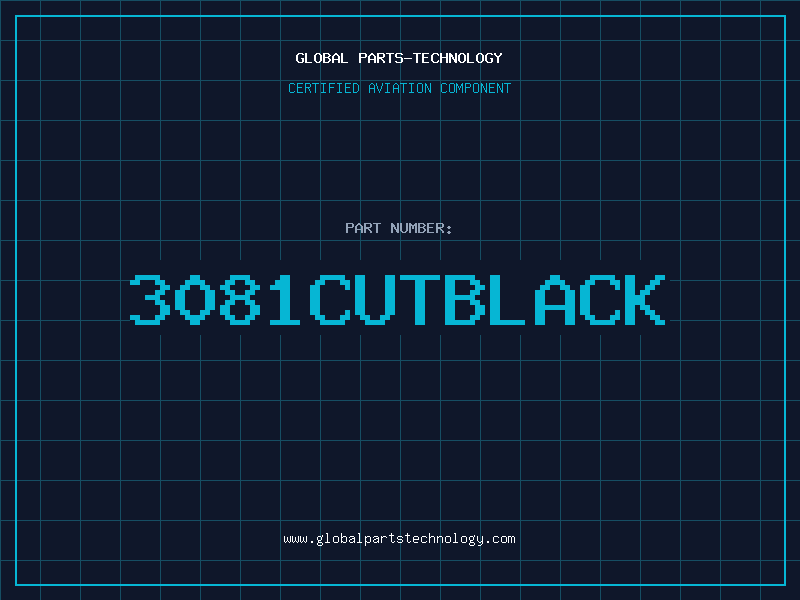 Aviation Part 3081CUTBLACK