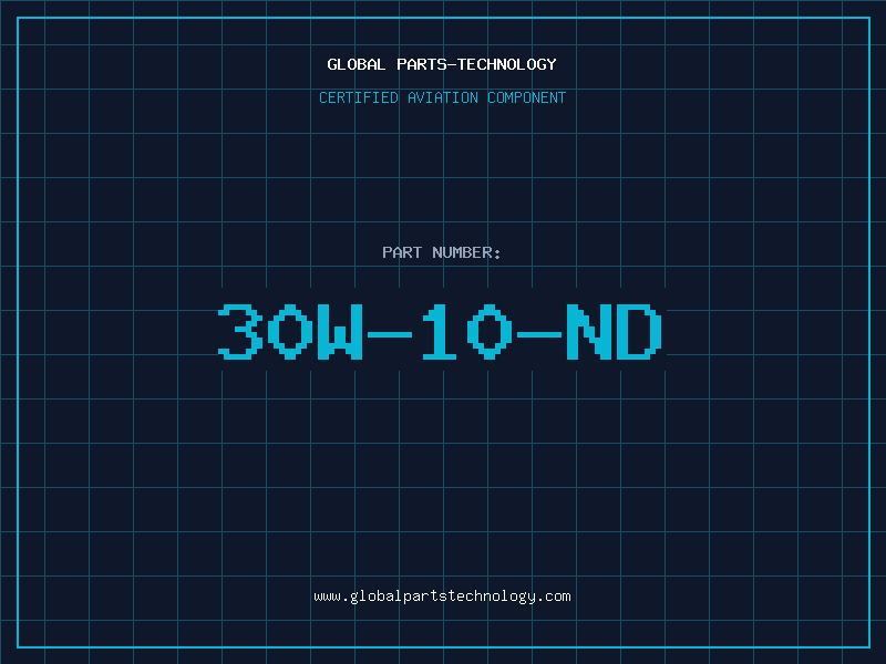 Aviation Part 30W-10-ND
