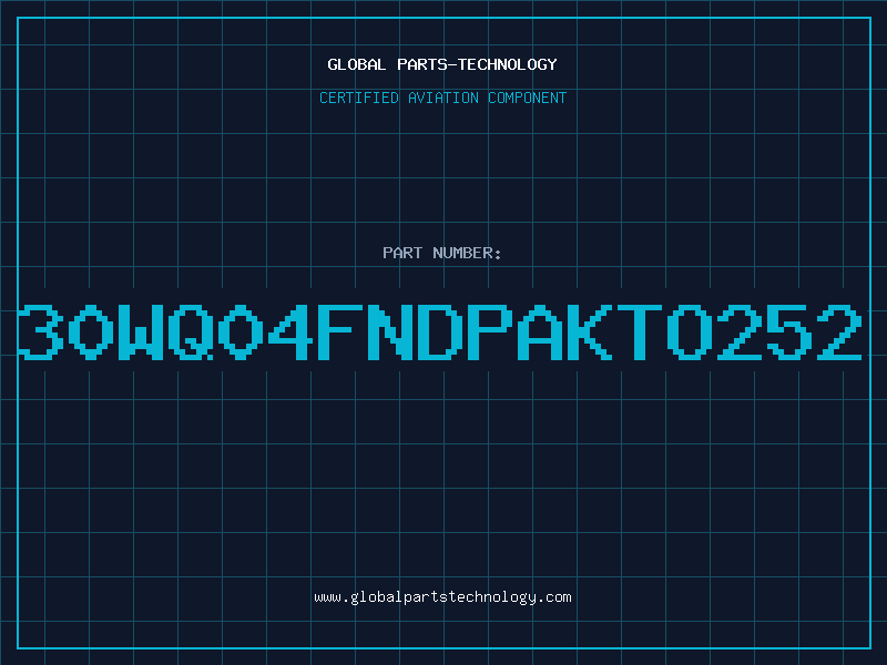 Aviation Part 30WQ04FNDPAKTO252
