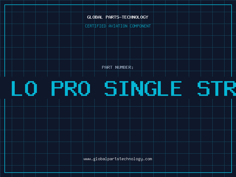Aviation Part 31 POS LO PRO SINGLE STRIP SKT